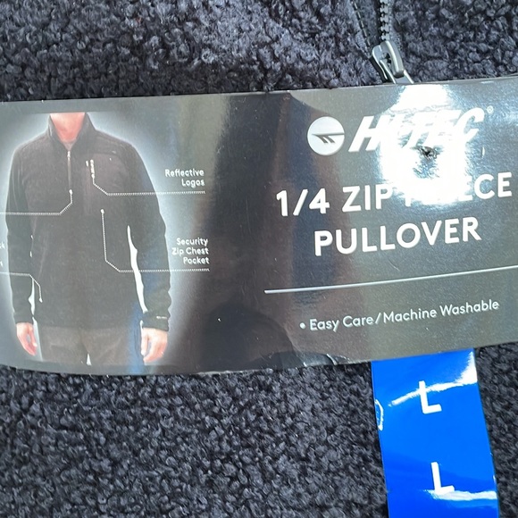 HI-TEC 1/4 Zip Fleece Pullover Mens Jacket - Picture 7 of 8